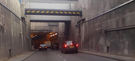 © Robert Rotifer Einfahrt zum Blackwall Tunnel